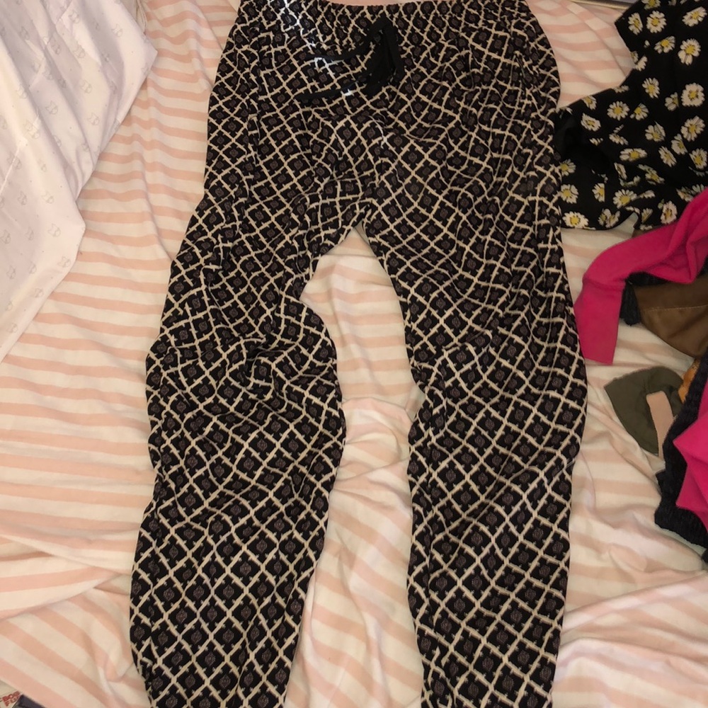 Brand New Loose Fitted Patterned Pants